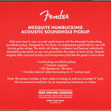 Fender Mesquite Humbucking Acoustic Soundhole Pickup - Remenyi House of Music