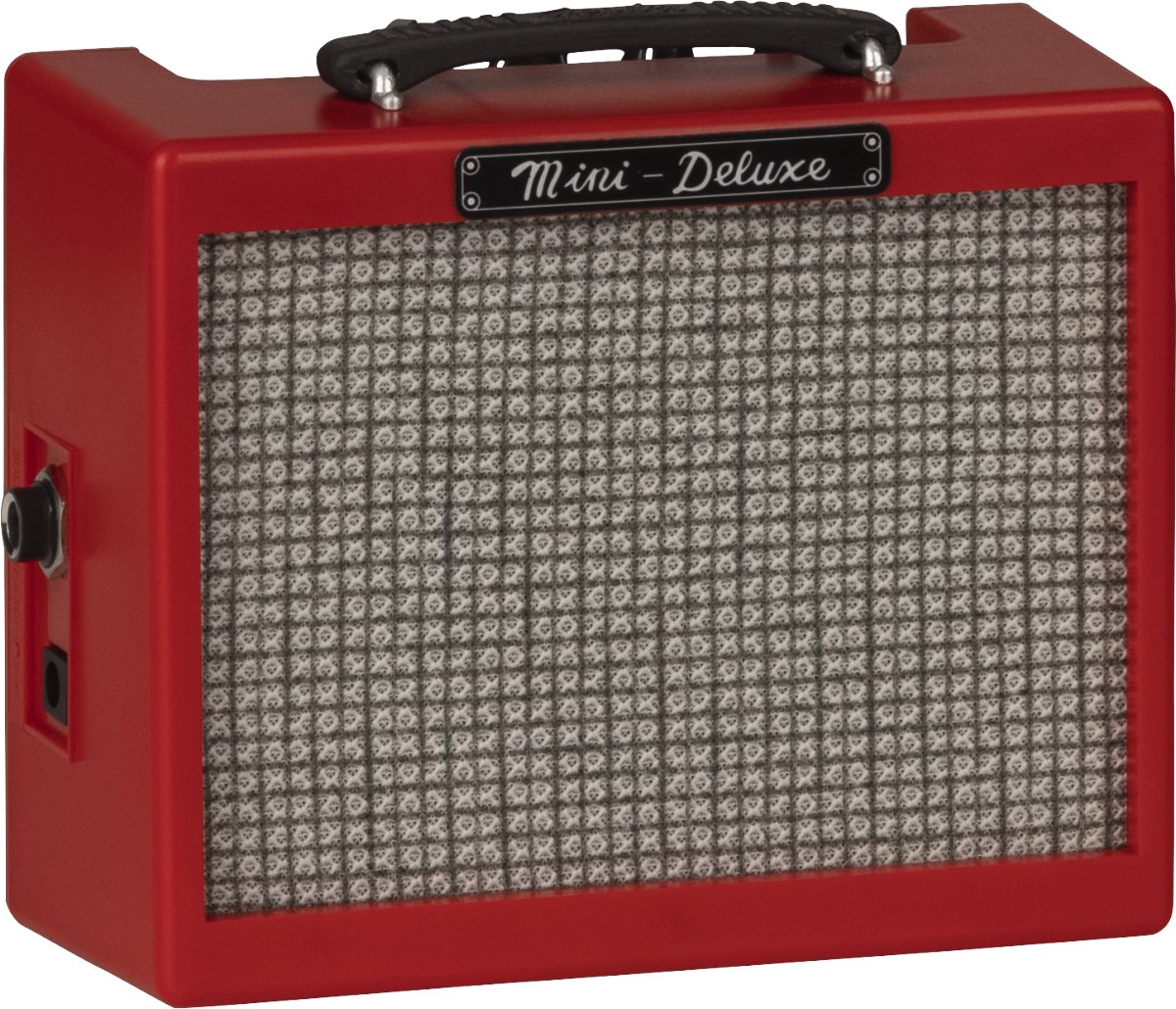 Fender Mini Deluxe Amp, Red - Remenyi House of Music