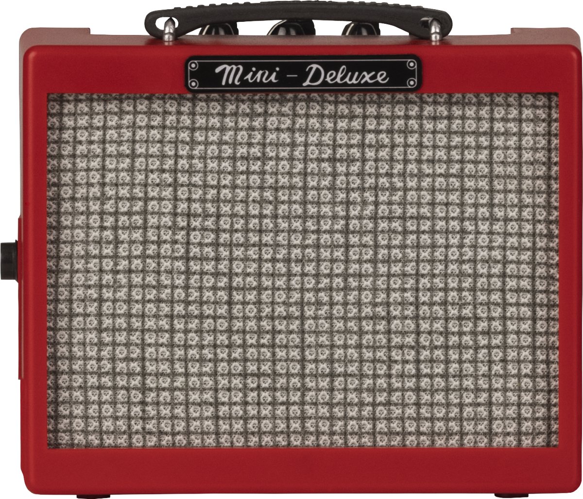 Fender Mini Deluxe Amp, Red - Remenyi House of Music