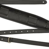 Fender Mustang Saddle Strap, Standard, Black, 2.25" - Remenyi House of Music