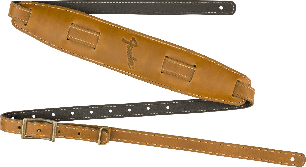 Fender Mustang Saddle Strap, Standard, Butterscotch, 2.25" - Remenyi House of Music