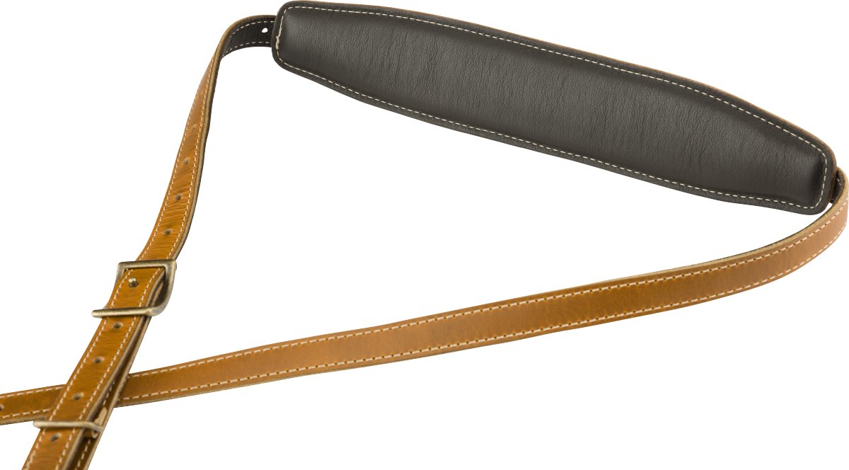 Fender Mustang Saddle Strap, Standard, Butterscotch, 2.25" - Remenyi House of Music