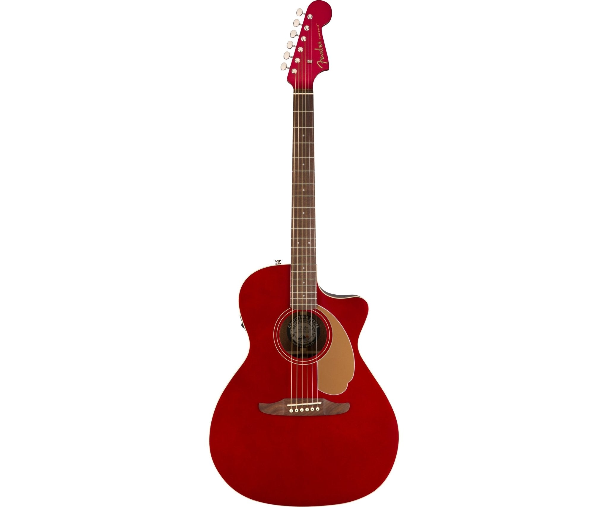 Fender Newporter Player Guitar, Walnut Fingerboard, Candy Apple Red - Remenyi House of Music