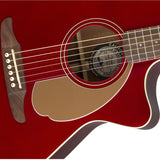 Fender Newporter Player Guitar, Walnut Fingerboard, Candy Apple Red - Remenyi House of Music