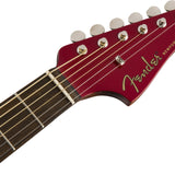 Fender Newporter Player Guitar, Walnut Fingerboard, Candy Apple Red - Remenyi House of Music