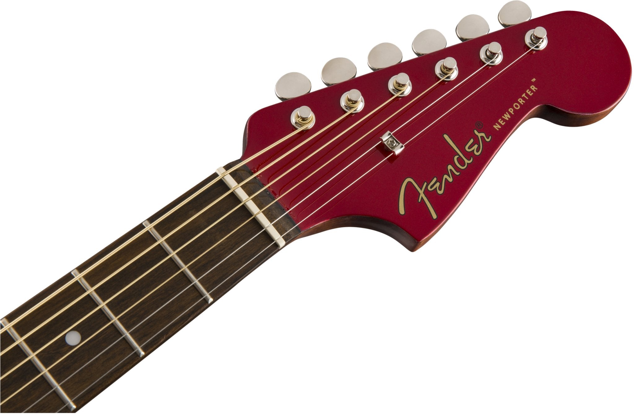 Fender Newporter Player Guitar, Walnut Fingerboard, Candy Apple Red - Remenyi House of Music