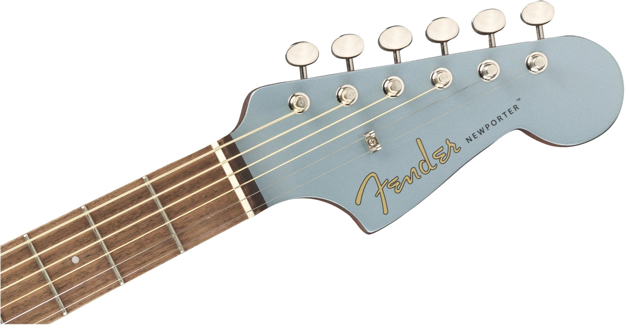 Fender Newporter Player Guitar, Walnut Fingerboard, Ice Blue Satin - Remenyi House of Music