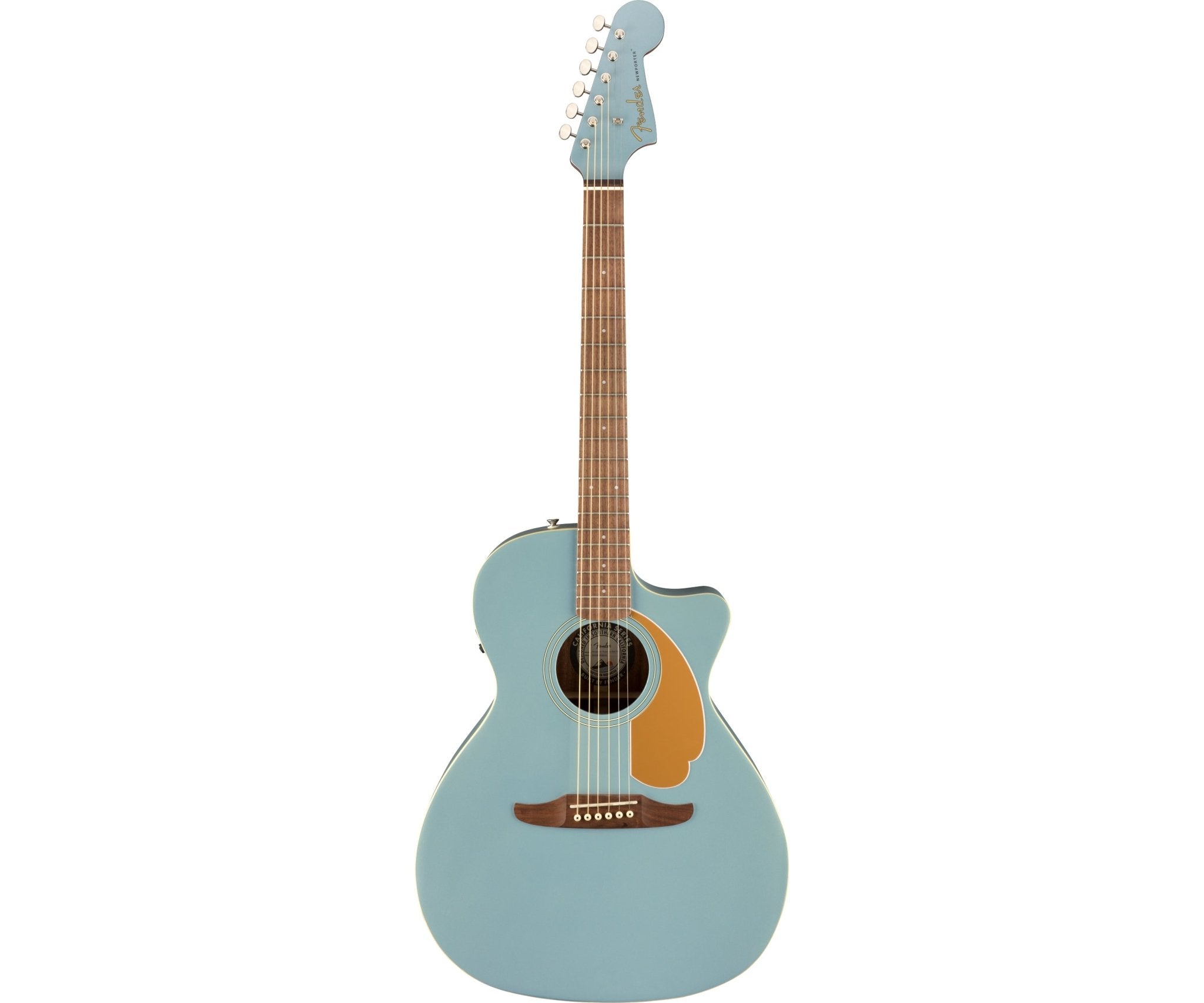 Fender Newporter Player Guitar, Walnut Fingerboard, Ice Blue Satin - Remenyi House of Music