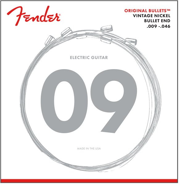 Fender Original Bullet 3150LR Guitar Strings, Pure Nickel, Gauges .009 - .046 - Remenyi House of Music