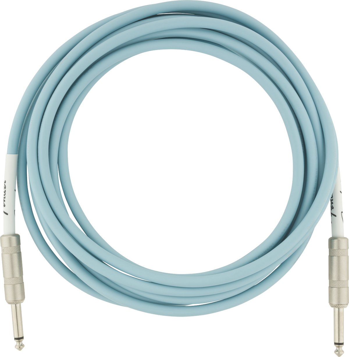 Fender Original Series Instrument Cable, 10', Daphne Blue - Remenyi House of Music