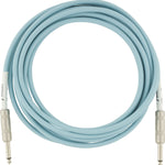 Fender Original Series Instrument Cable, 10', Daphne Blue - Remenyi House of Music