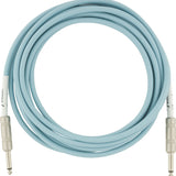 Fender Original Series Instrument Cable, 10', Daphne Blue - Remenyi House of Music