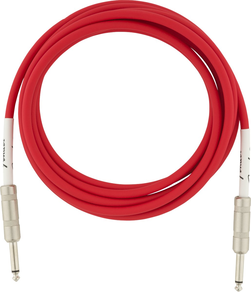 Fender Original Series Instrument Cable, 10', Fiesta Red - Remenyi House of Music