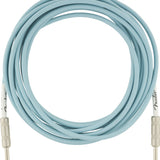 Fender Original Series Instrument Cable, 18.6', Daphne Blue - Remenyi House of Music