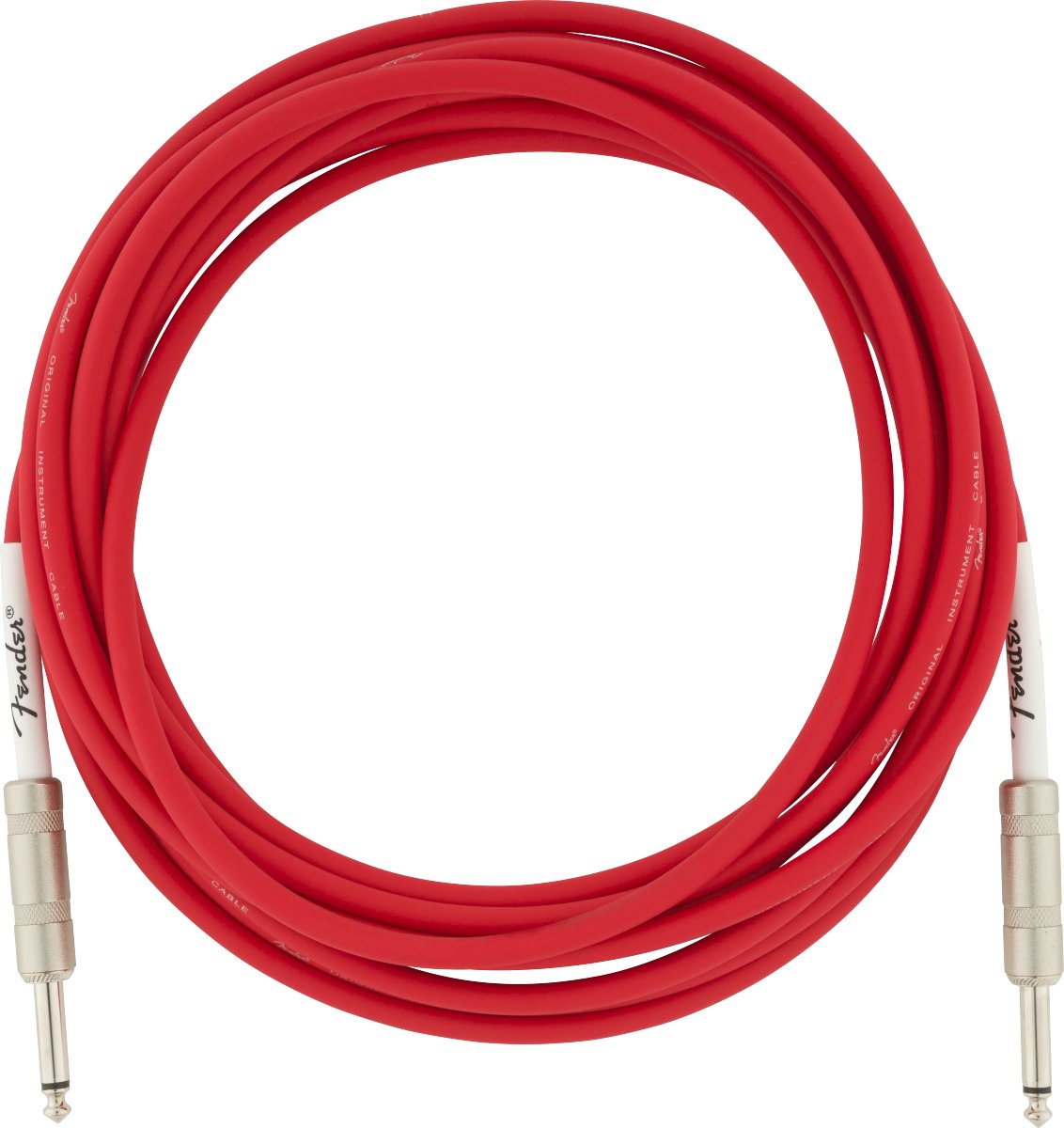 Fender Original Series Instrument Cable, 18.6', Fiesta Red - Remenyi House of Music