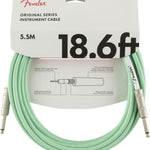 Fender Original Series Instrument Cable, 18.6', Surf Green - Remenyi House of Music