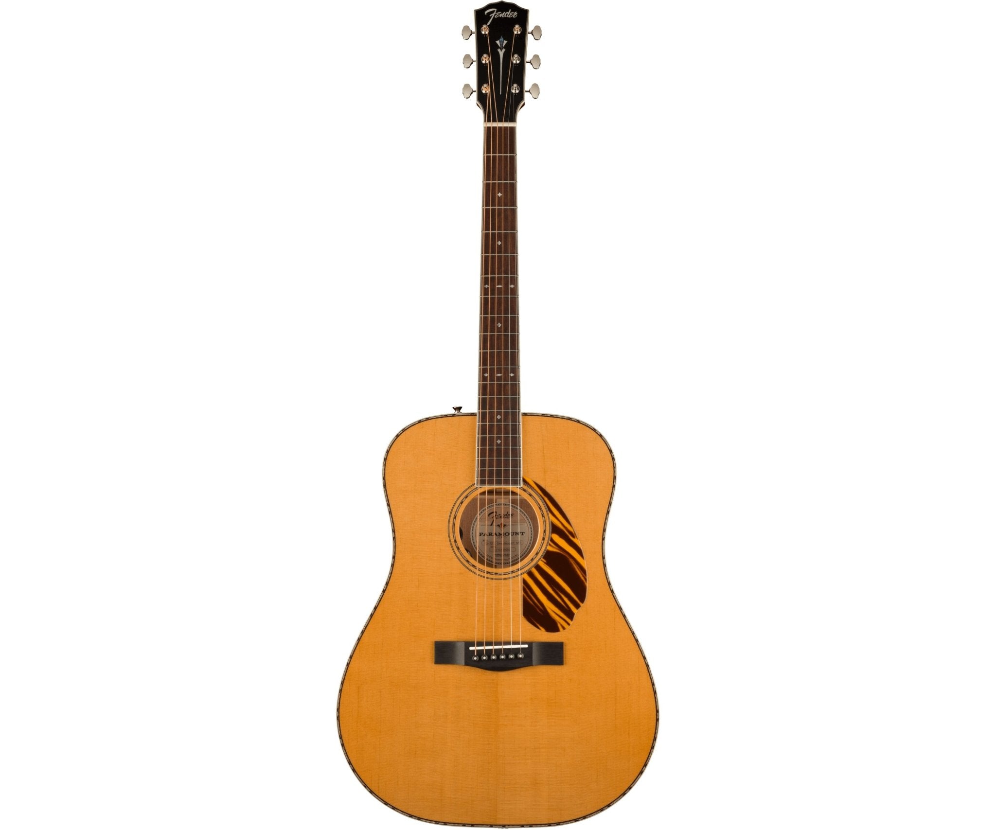 Fender PD - 220E Dreadnought Guitar, Ovangkol Fingerboard, Natural - Remenyi House of Music