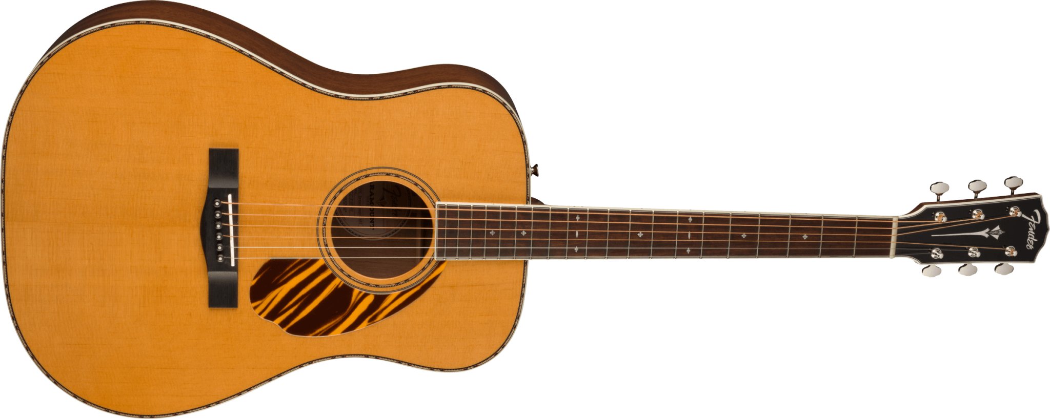 Fender PD - 220E Dreadnought Guitar, Ovangkol Fingerboard, Natural - Remenyi House of Music