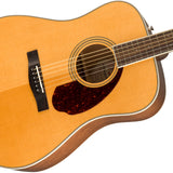 Fender PM - 1E Standard Dreadnought Guitar, Ovangkol Fingerboard, Natural w/case - Remenyi House of Music