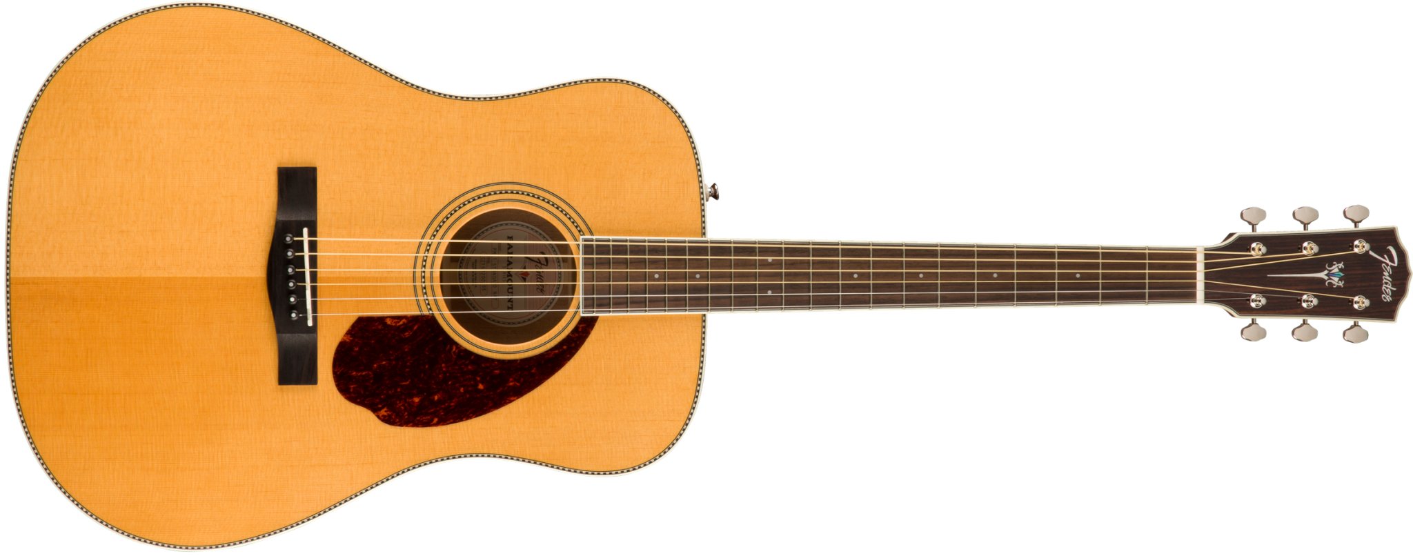 Fender PM - 1E Standard Dreadnought Guitar, Ovangkol Fingerboard, Natural w/case - Remenyi House of Music