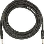 Fender Professional Series Instrument Cable, 15', Gray Tweed - Remenyi House of Music