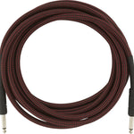 Fender Professional Series Instrument Cable, 15', Red Tweed - Remenyi House of Music