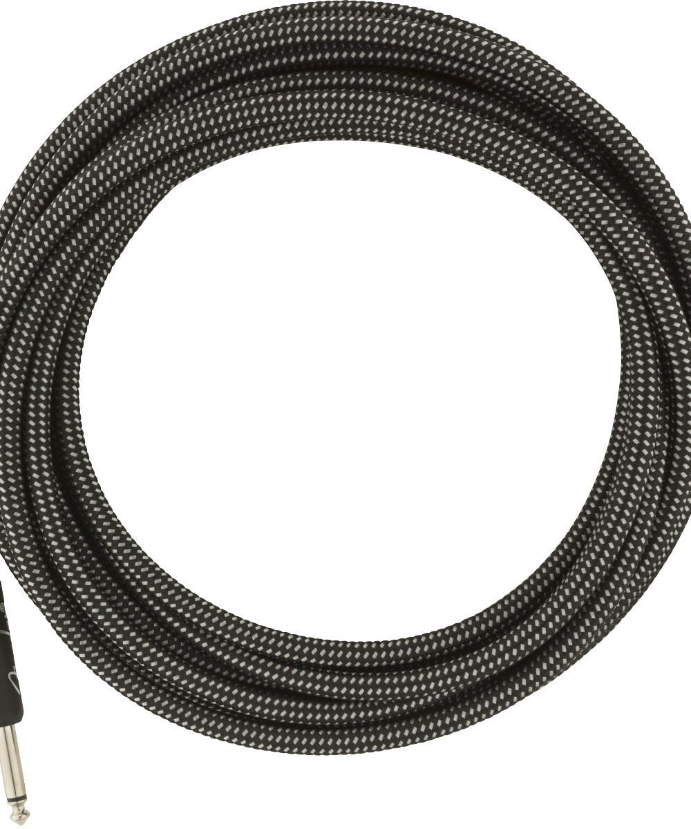 Fender Professional Series Instrument Cable, 18.6', Gray Tweed - Remenyi House of Music