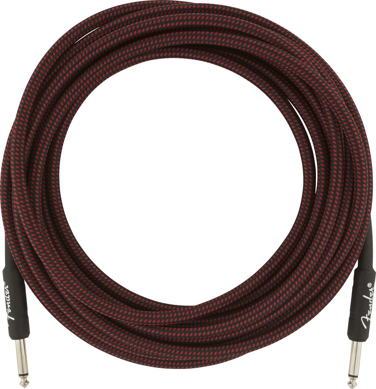 Fender Professional Series Instrument Cable, 18.6', Red Tweed - Remenyi House of Music