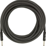 Fender Professional Series Instrument Cable, 25', Gray Tweed - Remenyi House of Music