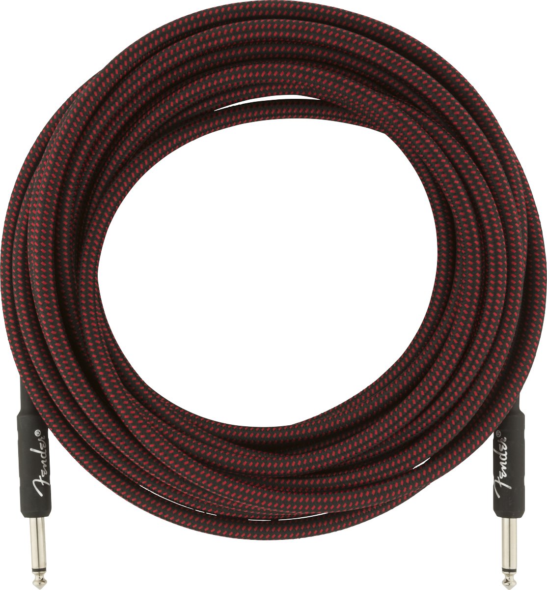 Fender Professional Series Instrument Cable, 25', Red Tweed - Remenyi House of Music