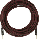 Fender Professional Series Instrument Cable, 25', Red Tweed - Remenyi House of Music