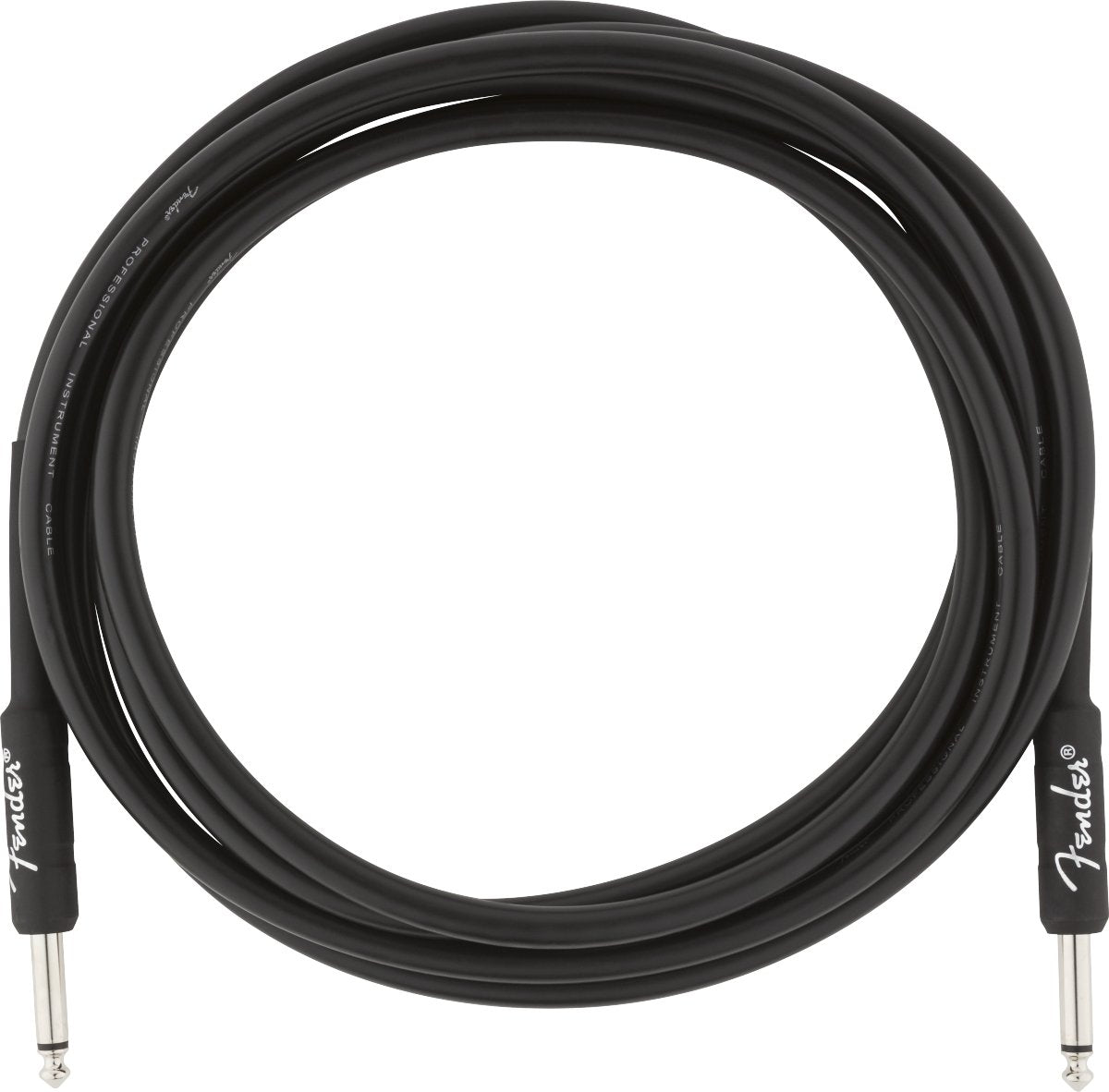 Fender Professional Series Instrument Cable, Straight/Straight, 10', Black - Remenyi House of Music