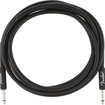 Fender Professional Series Instrument Cable, Straight/Straight, 10', Black - Remenyi House of Music