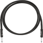 Fender Professional Series Instrument Cable, Straight/Straight, 5', Black - Remenyi House of Music