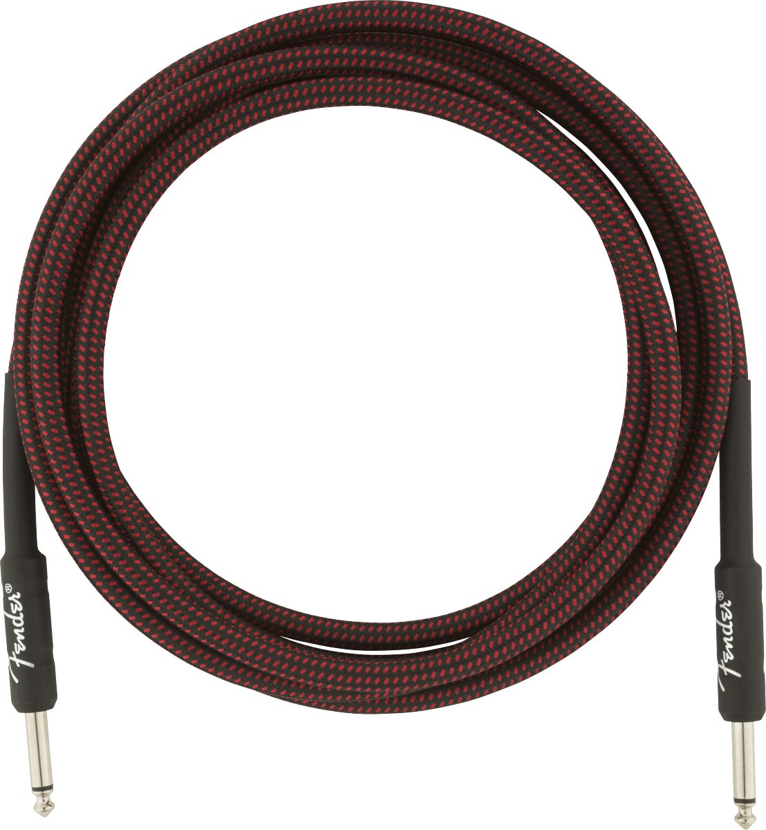 Fender Professional Series Instrument Cables, 10', Red Tweed - Remenyi House of Music