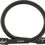 Fender Professional Series Instrument Cables, Angle/Angle, 1', Black - Remenyi House of Music