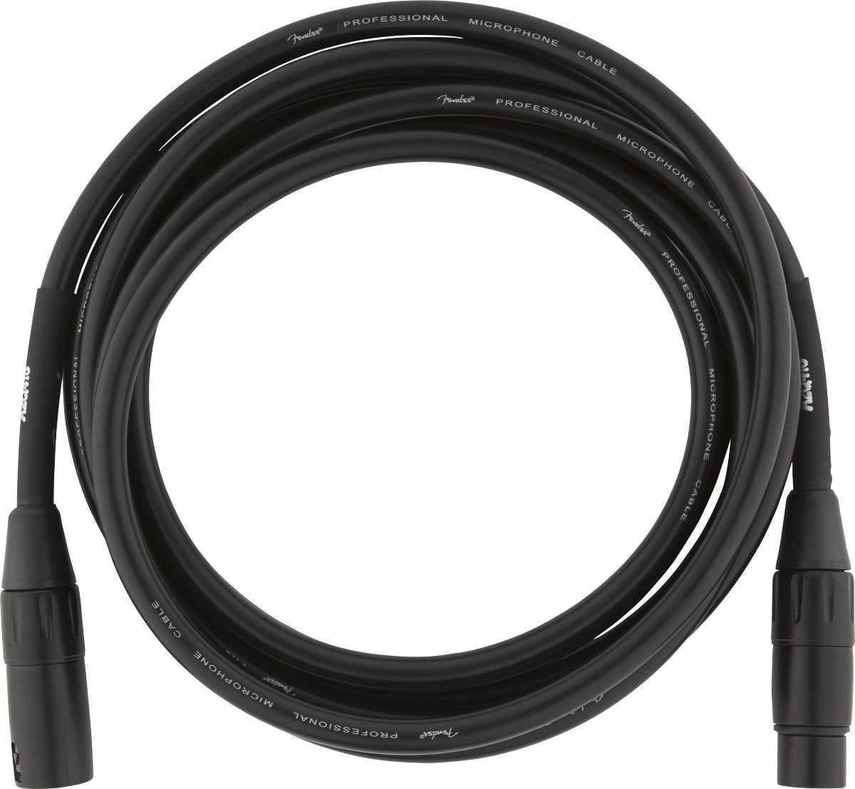 Fender Professional Series Microphone Cable, 10', Black - Remenyi House of Music