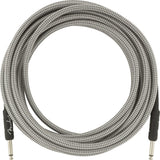 Fender Professional Series Tweed Instrument Cable 18.6' White Tweed. - Remenyi House of Music