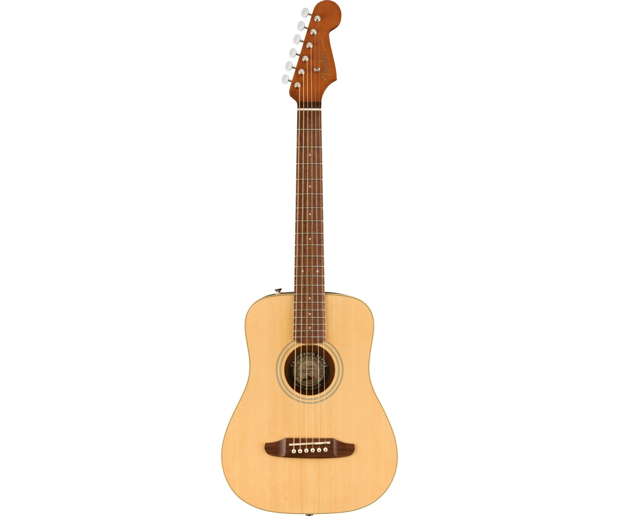 Fender Redondo Mini Guitar, Natural - Remenyi House of Music