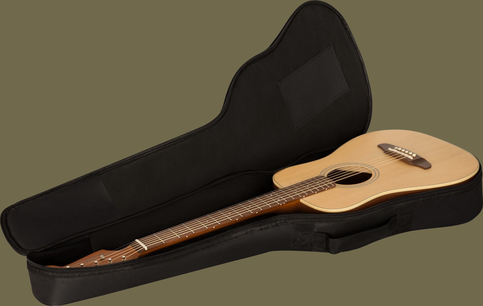 Fender Redondo Mini Guitar, Natural - Remenyi House of Music