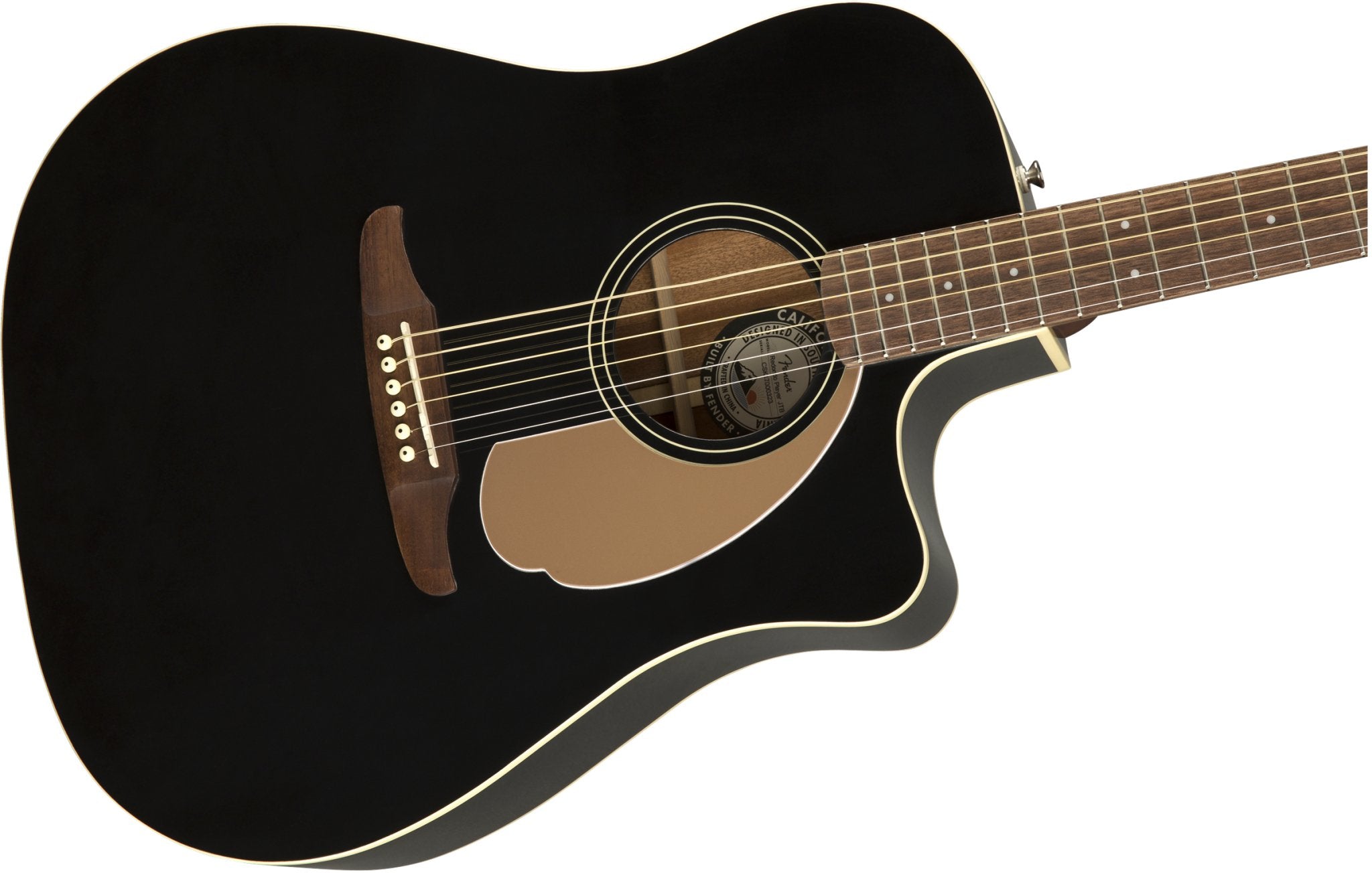 Fender Redondo Player Guitar, Walnut Fingerboard, Jetty Black - Remenyi House of Music