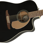 Fender Redondo Player Guitar, Walnut Fingerboard, Jetty Black - Remenyi House of Music