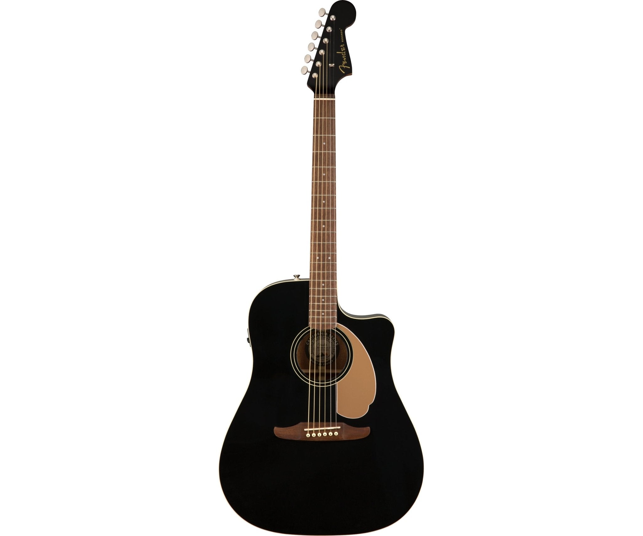 Fender Redondo Player Guitar, Walnut Fingerboard, Jetty Black - Remenyi House of Music