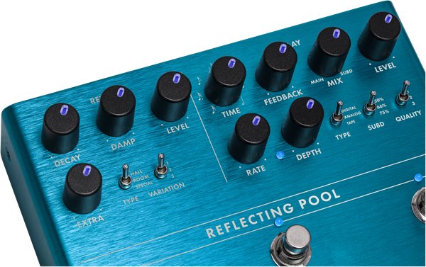 Fender Reflecting Pool Delay/Reverb Pedal - Remenyi House of Music