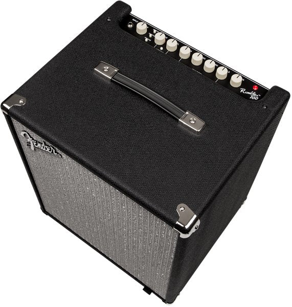 Fender Rumble 100 (V3), 120V Bass Amp, Black/Silver - Remenyi House of Music