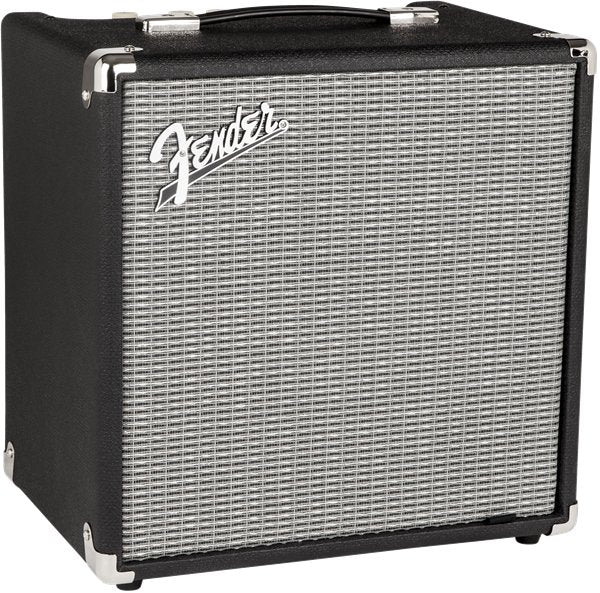 Fender Rumble 25 (V3), 120V Amp, Black/Silver - Remenyi House of Music