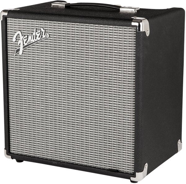 Fender Rumble 25 (V3), 120V Amp, Black/Silver - Remenyi House of Music