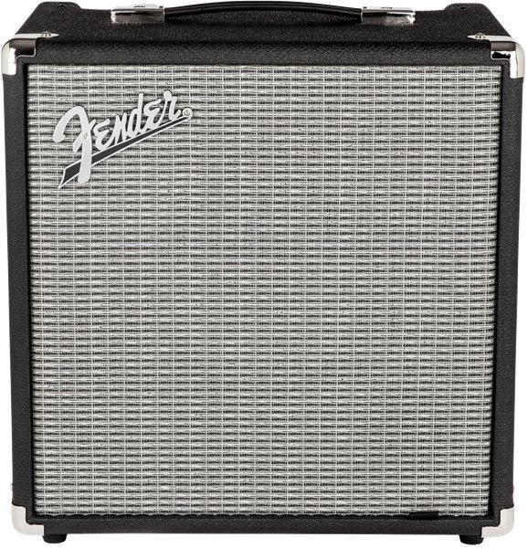 Fender Rumble 25 (V3), 120V Amp, Black/Silver - Remenyi House of Music