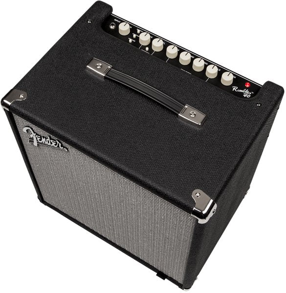 Fender Rumble 40 (V3), 120V Amp, Black/Silver - Remenyi House of Music