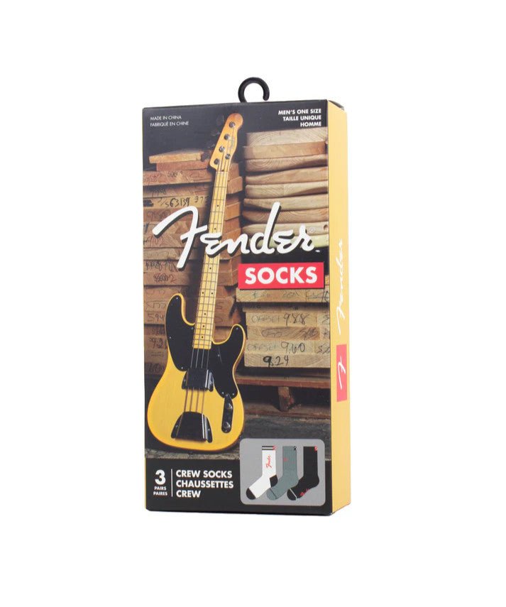 Fender Socks - 3 Pair Gift Box - Remenyi House of Music
